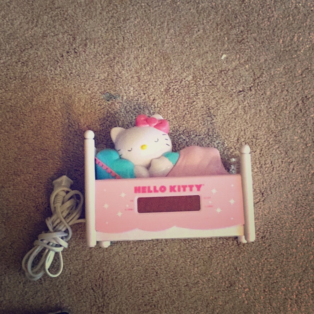 Hello kitty clock